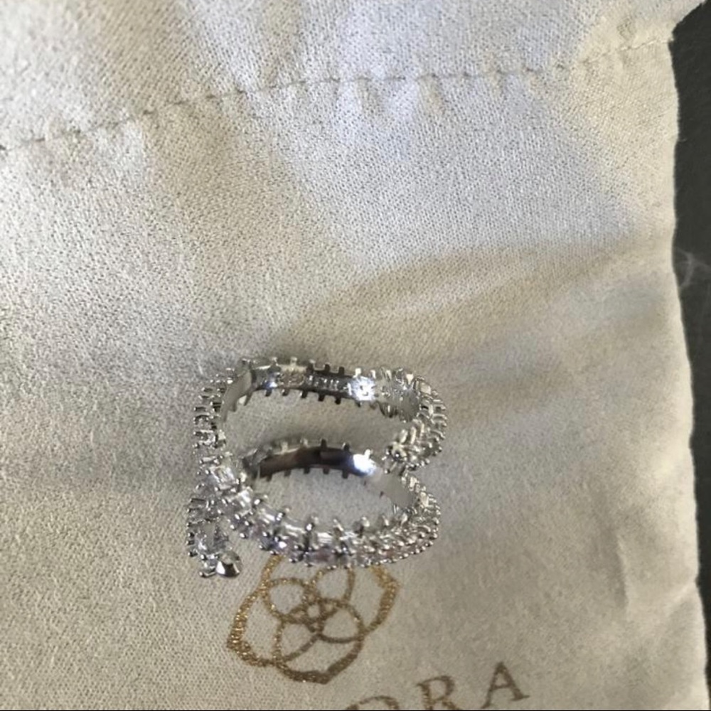 Kendra Scott Diamond Rings in Silver #7
